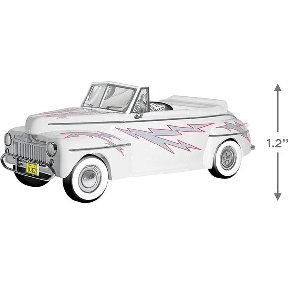 2022 Hallmark Greased Lightning 1948 Ford Deluxe Convertible Grease Ornament - Picture 5 of 5